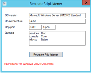 RecreateRdpListener2